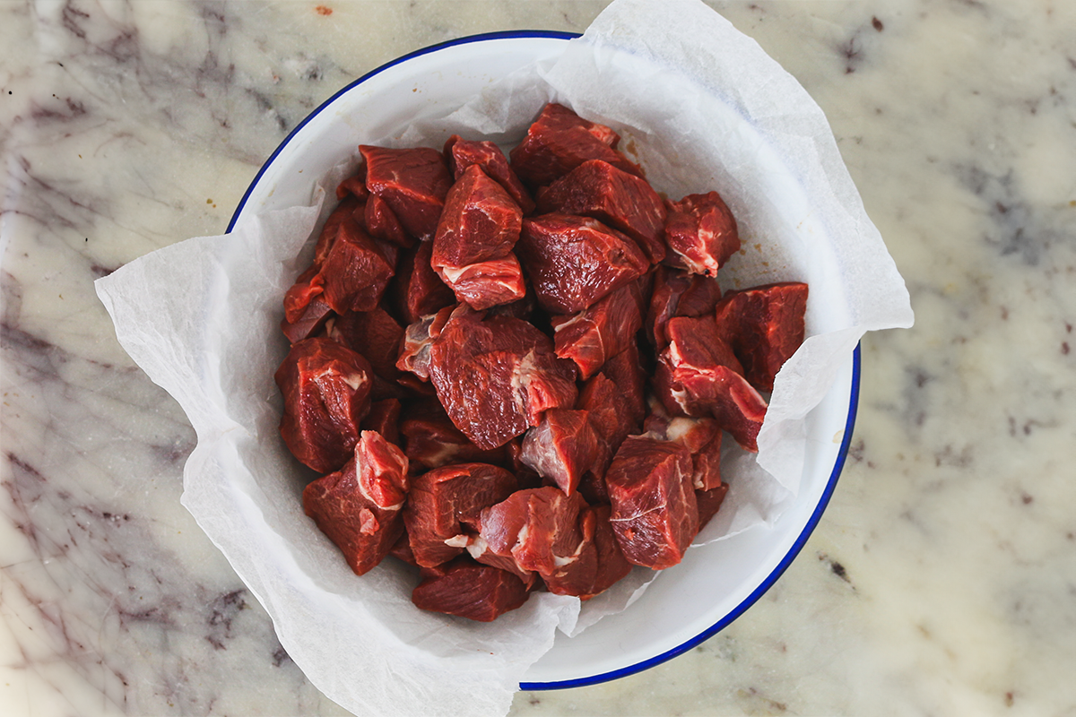 Diced Lamb